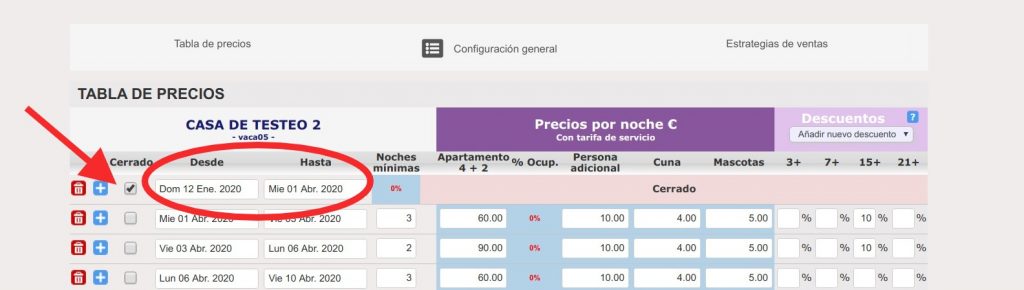 Cómo cerrar tu alojamiento